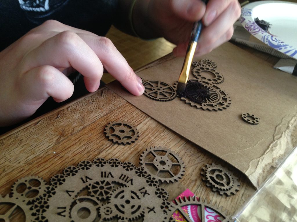 Painting the Gears Steampunkary