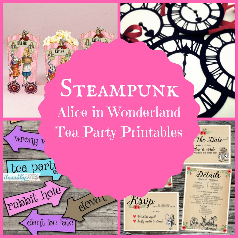 steampunk-alice-in-wonderland-tea-party-printables