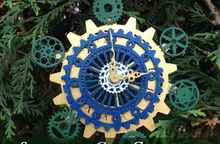Steampunk Gear Christmas Ornament Craft