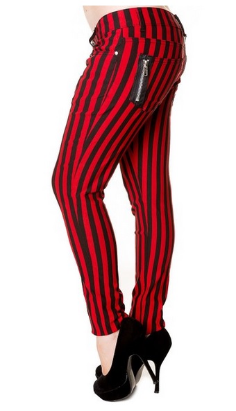 steampunk striped pants