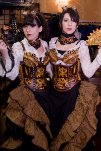 Steampunk corsets
