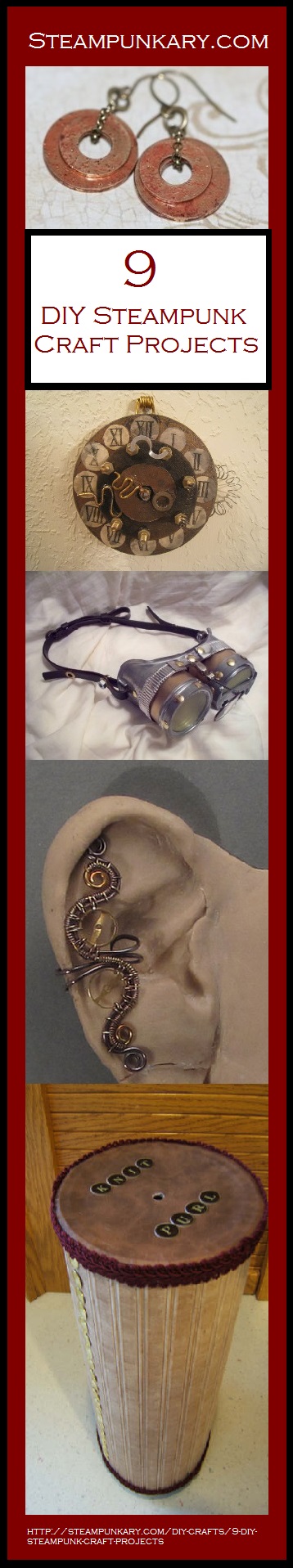 9 DIY Steampunk Craft Projects