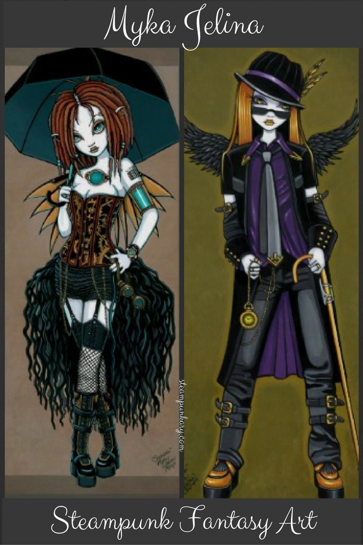 Myka Jelina Steampunk Fantasy Art