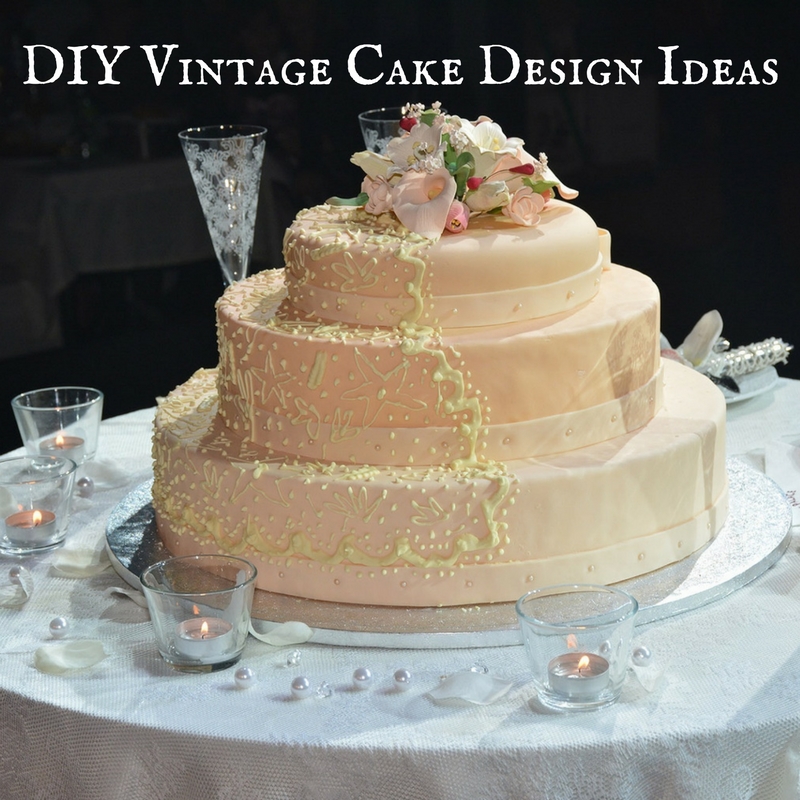 DIY Vintage Cake Design Ideas for a Steampunk Wedding