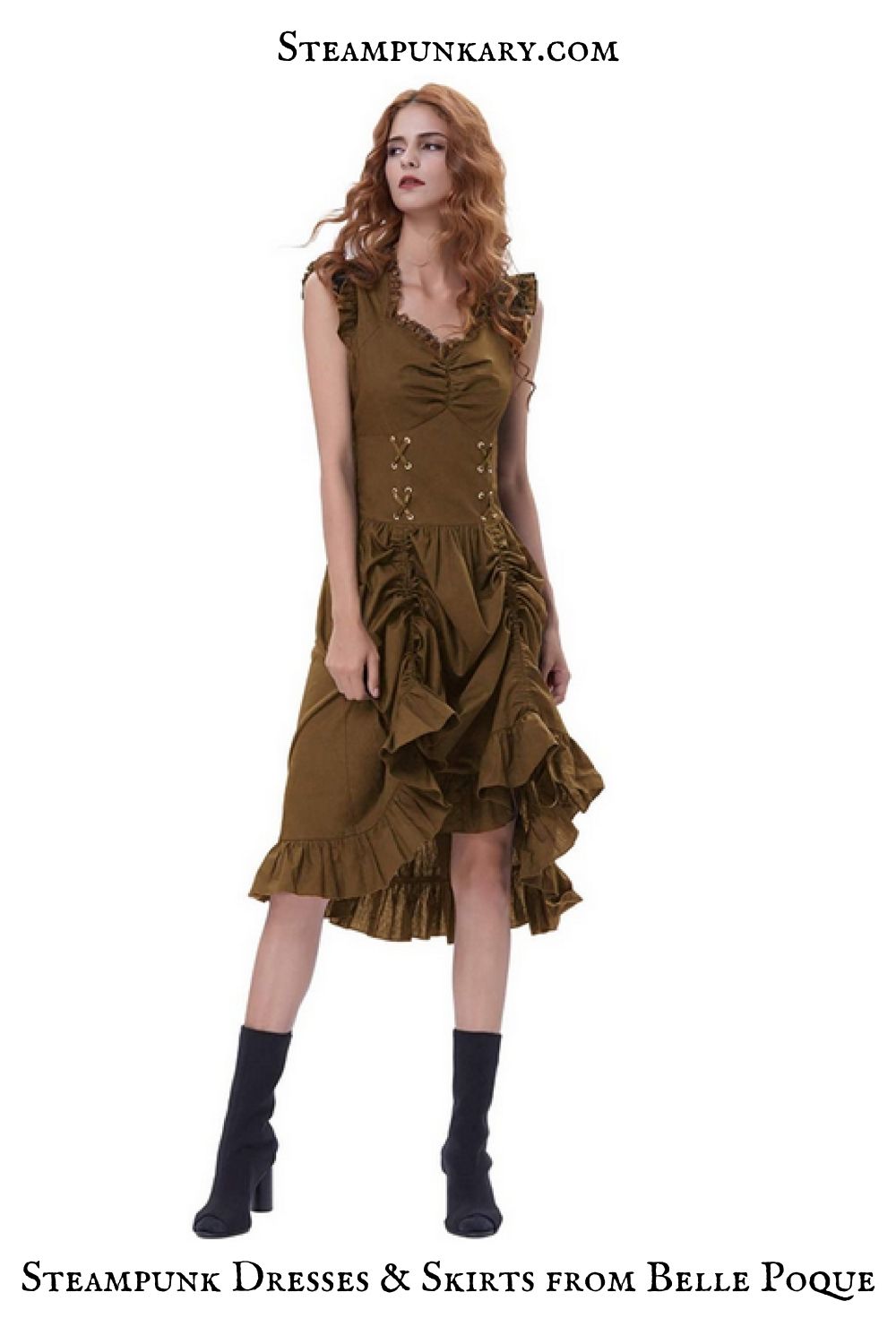 Steampunk Dresses and Skirts from Belle Poque