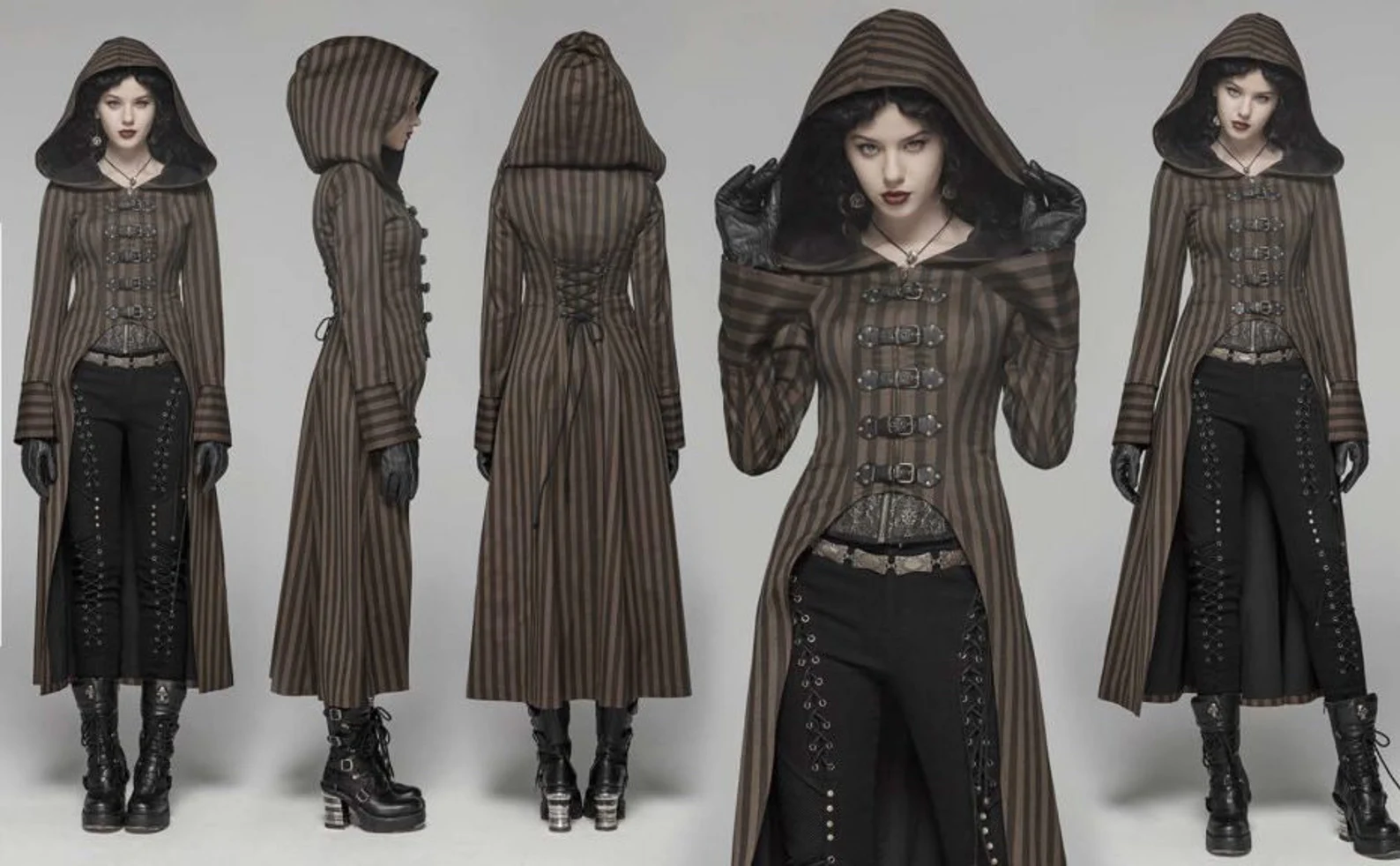 Steampunk Shrugs, Coats & Jackets for Women