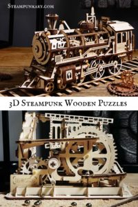 3D Steampunk Wooden Puzzles for Teens Adults
