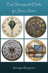 Cool Steampunk Clocks for Home Decor
