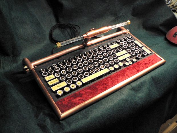 DIY Steampunk Keyboard