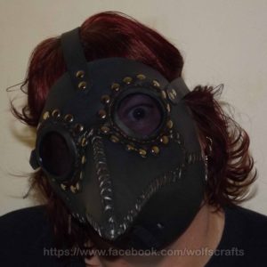 DIY Steampunk Plague Doctor Mask