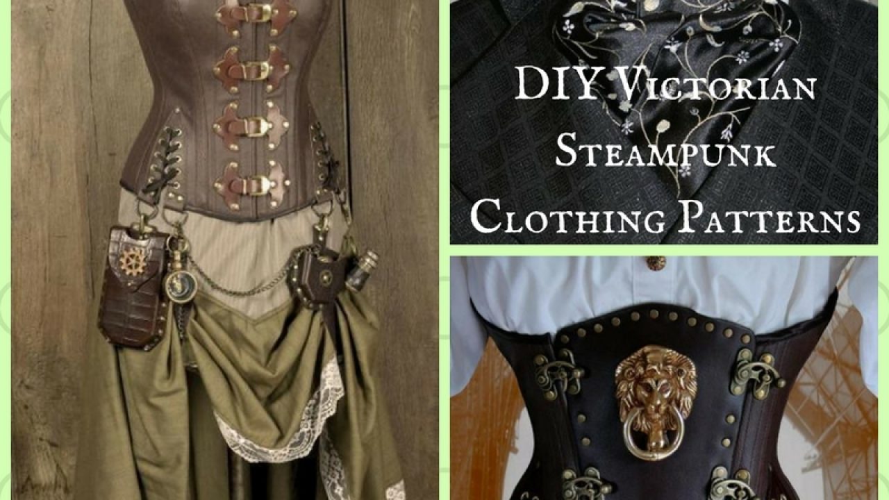 Steampunk Jacket, Corset, Skirt Patterns from CorsetMakingSupplies.com