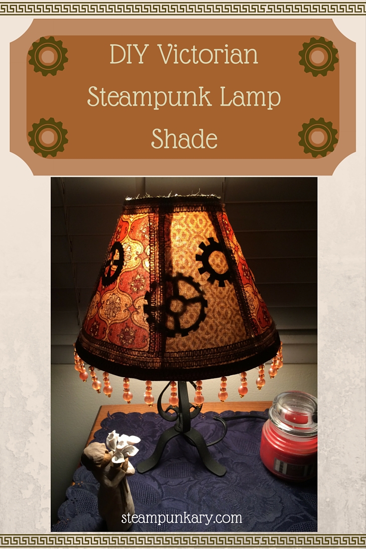 Steampunk light deals shade