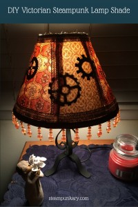 DIY Victorian Steampunk Lamp Shade