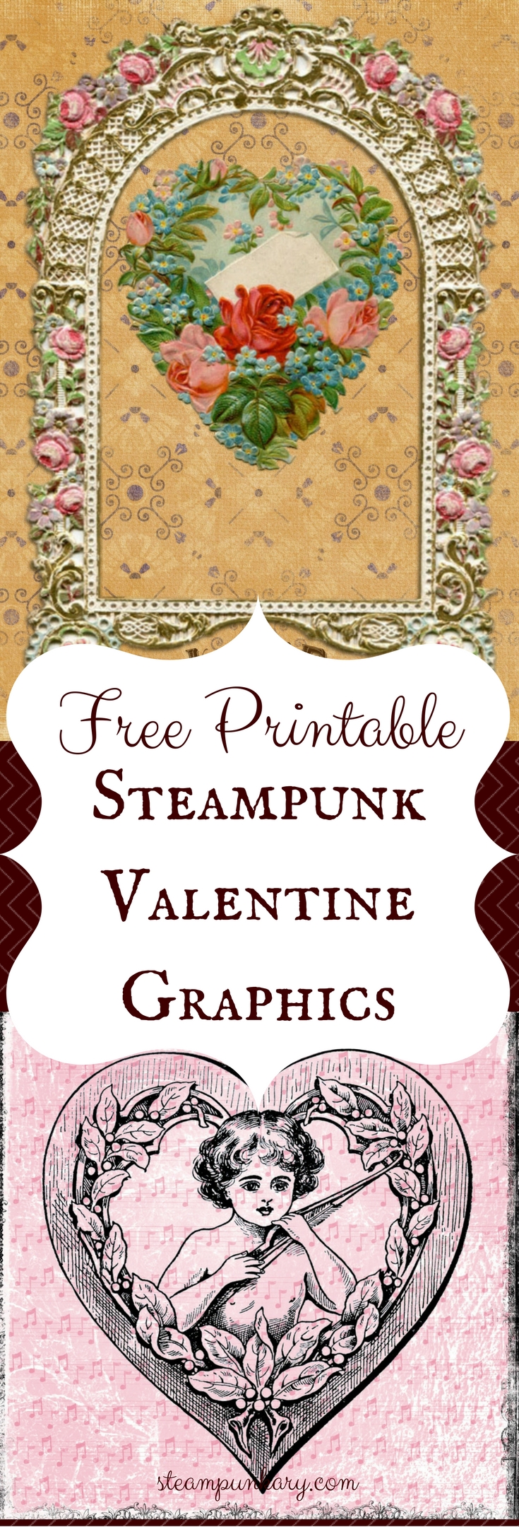 Free Printable Steampunk Valentines (for an awesome card exchange) - The  Artisan Life