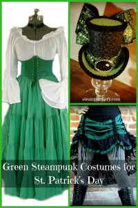 Green Steampunk Costumes for St. Patrick's Day