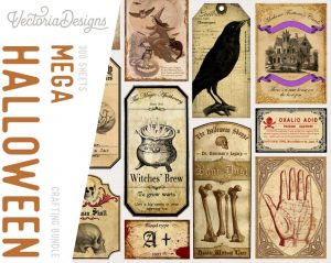 Halloween Crafting Printables and Papers