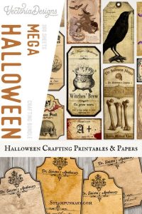 Halloween Crafting Printables and Papers