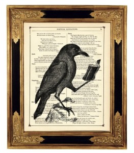 Halloween Raven Print