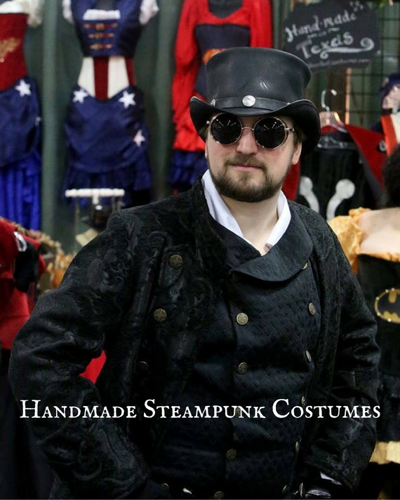 A lot of work went into this  Steampunk kostuum, Steampunk, Dress up