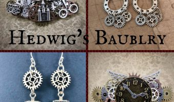 Hedwig's Baublry Features Steampunk Harry Potter Hair Ornaments & Jewelry