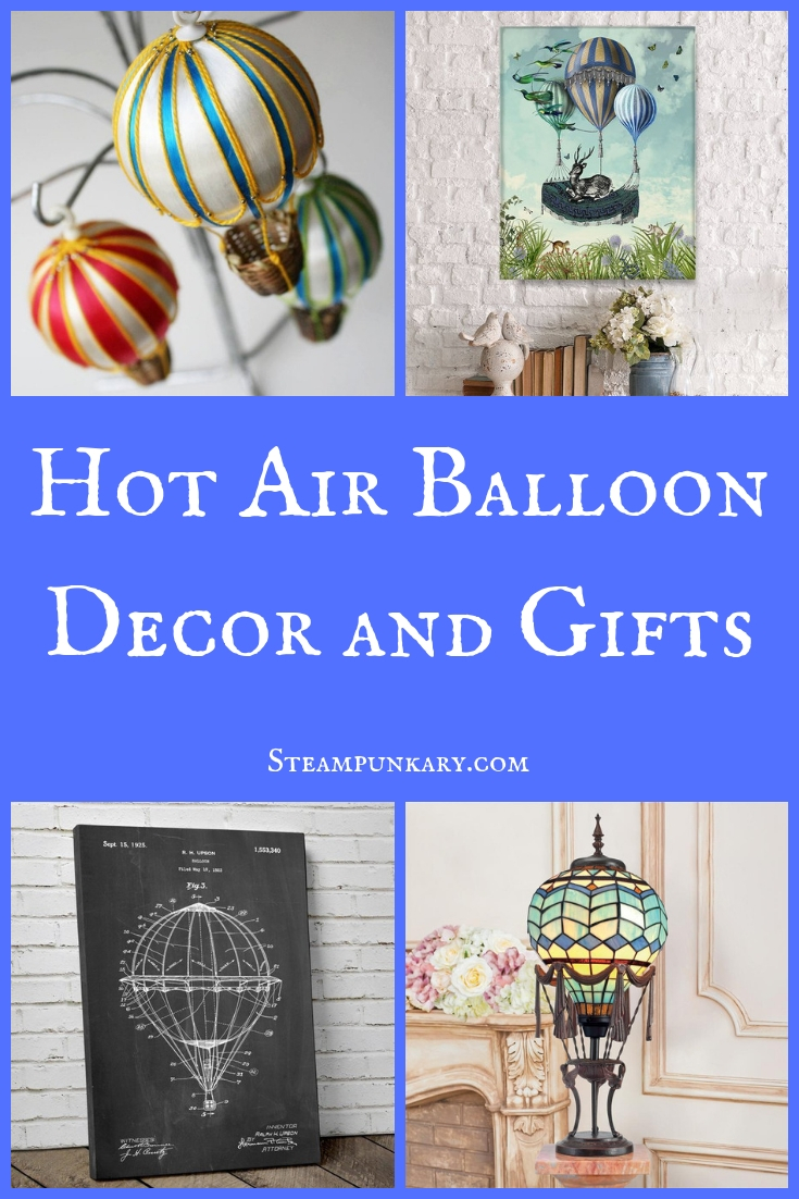 Hot Air Balloon Decor and Gifts