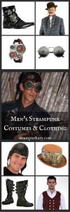 Men's Steampunk Costumes and Clothing
