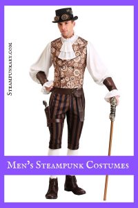 Men’s Steampunk Costumes from HalloweenCostumes.com