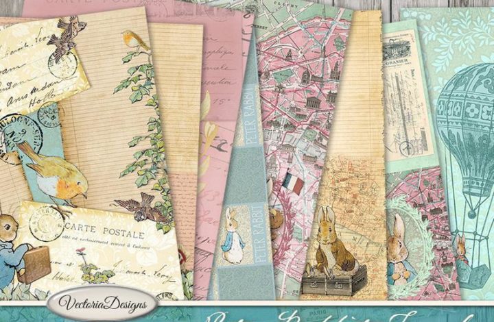 Vintage Peter Rabbit Party Printables