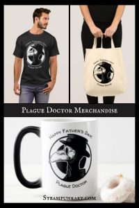 Plague Doctor Merchandise on Amazon and Zazzle
