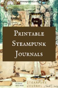 Printable Steampunk Journals