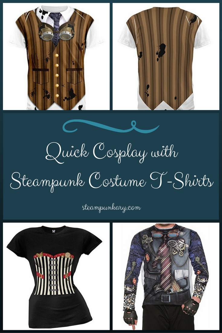 Quick Cosplay with Steampunk Costume T Shirts