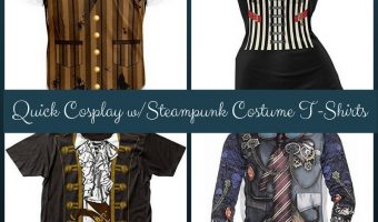 Quick Cosplay with Steampunk Costume T-Shirts