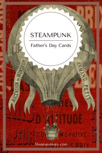 Steampunk Fathers Day Cards and Gift Wrapping/Tissue Paper