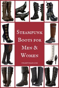 Steampunk Boots for Men and Women