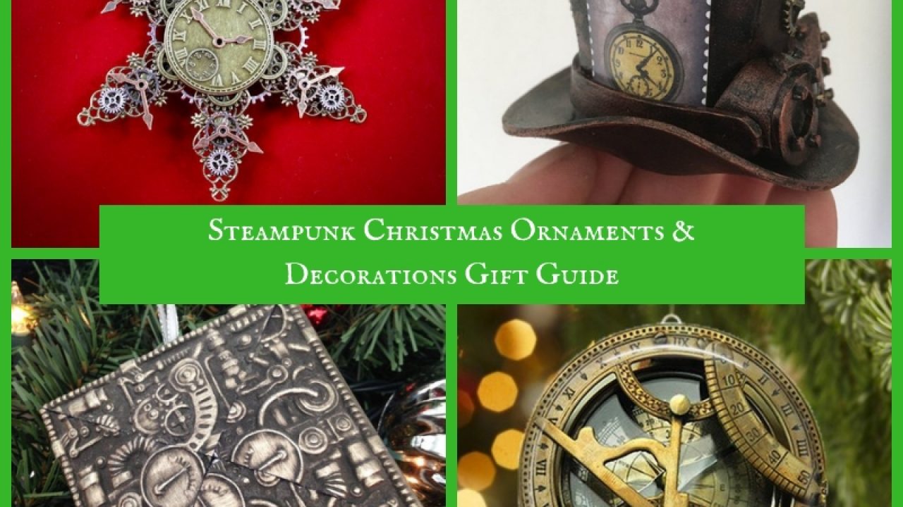 Victorian Steampunk Christmas 2022 Photos St Petersburg Florida Steampunk Christmas Ornaments & Decorations Gift Guide