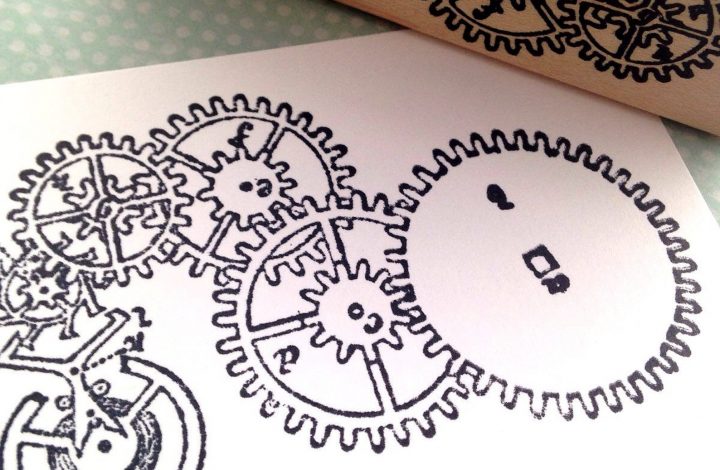 Steampunk Rubber Stamps and Papercrafts