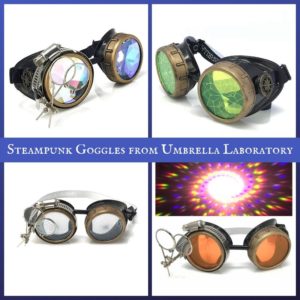 Steampunk Goggles from Umbrella Laboratory