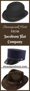 Steampunk Hats from Jacobson Hat Company