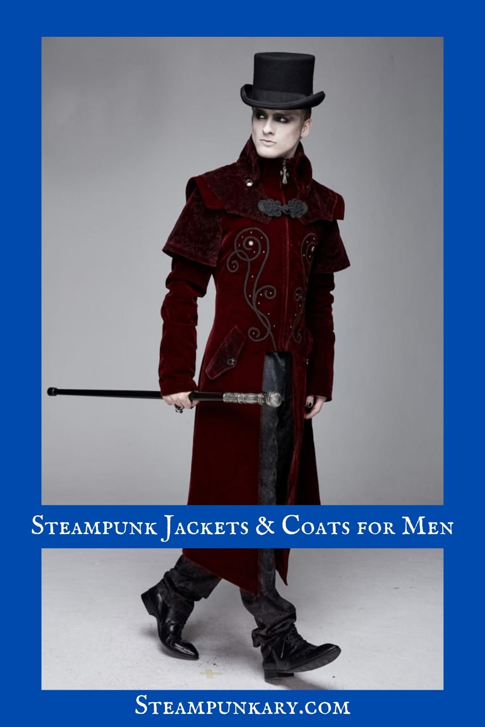 Steampunk Jackets & Coats for Men - Steampunkary