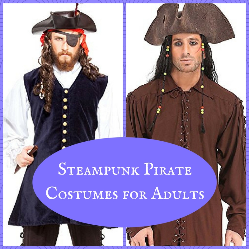 Steampunk Pirate Costumes for Adults