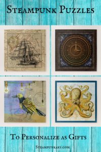 Steampunk Puzzles to Personalize as Gifts