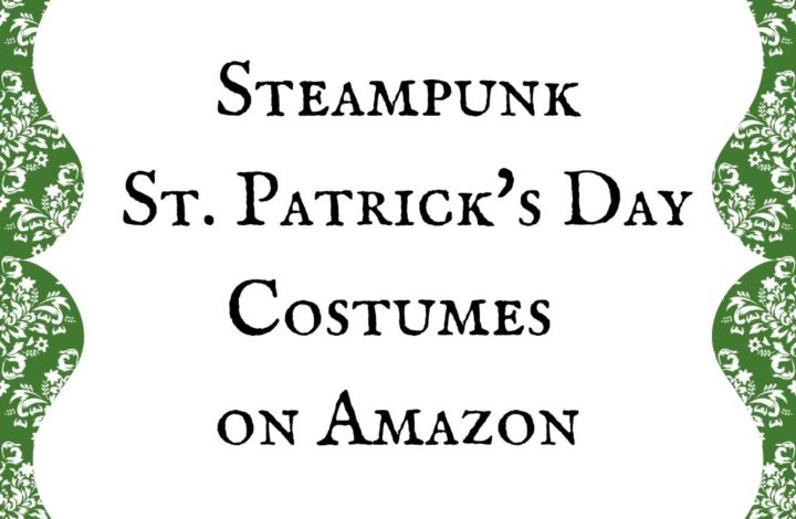 Steampunk Saint Patricks Day Costumes on Amazon