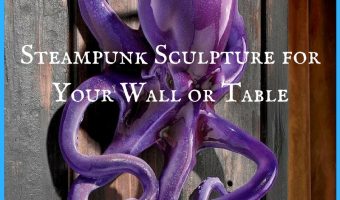 Steampunk Sculpture for Your Wall or Table
