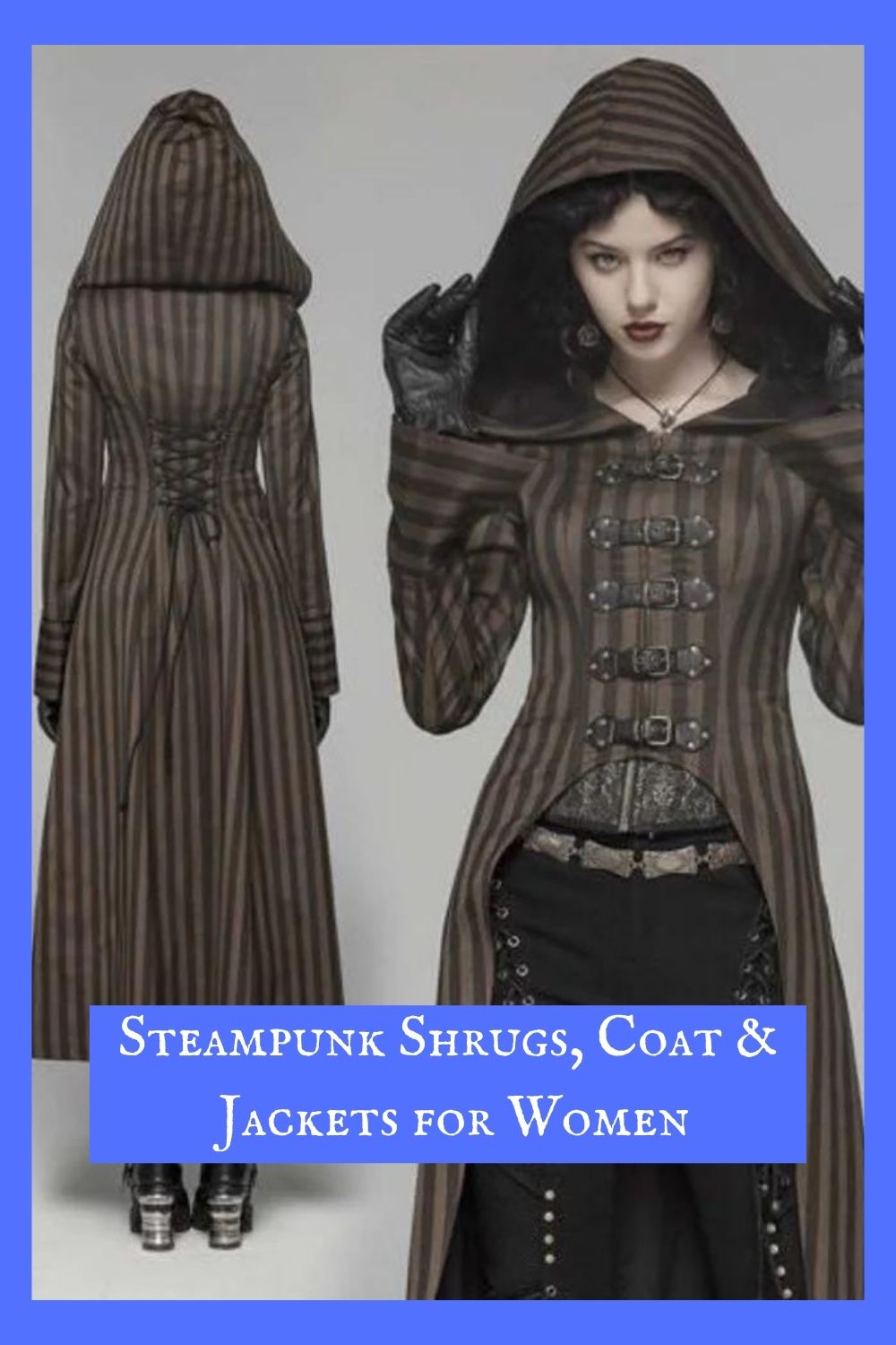 Steampunk on sale womens coat