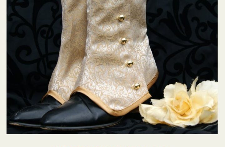 Steampunk Victorian Spats for Cosplay Costumes & Daily Wear