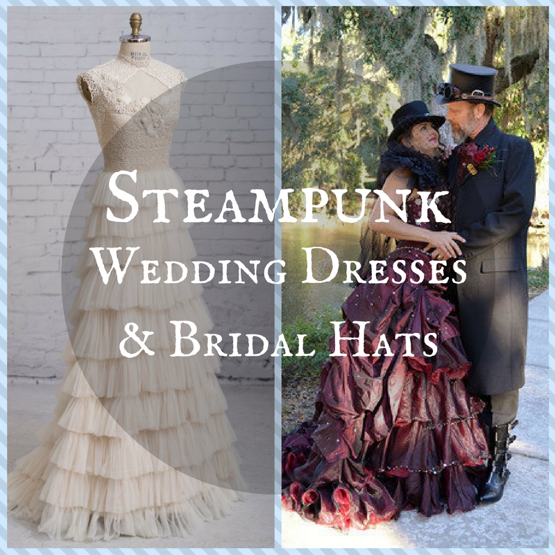 steampunk wedding dress