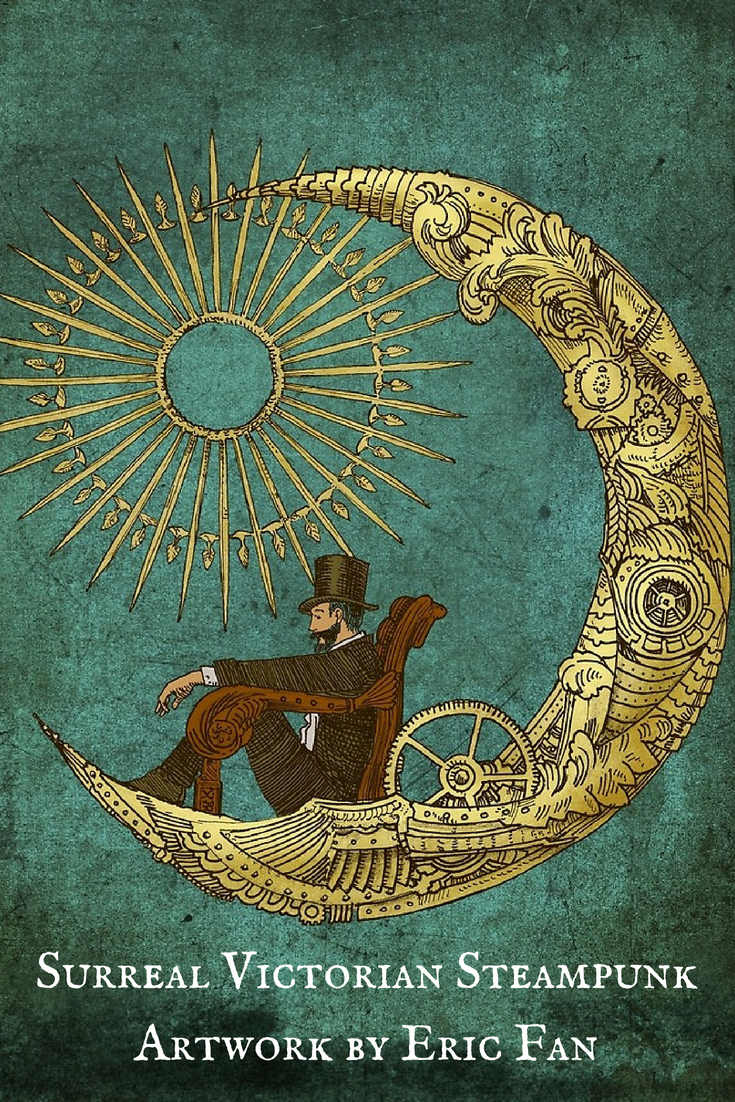 Surreal Victorian Steampunk Artwork by Eric Fan