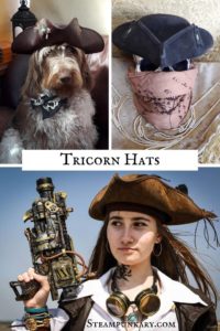 Tricorns and Pirate Wear by Immortal Beloved UK