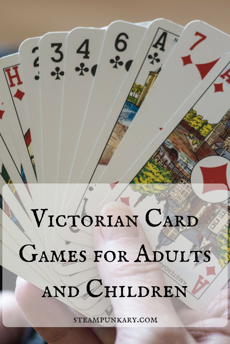 Victorian Card Games for Adults and Children