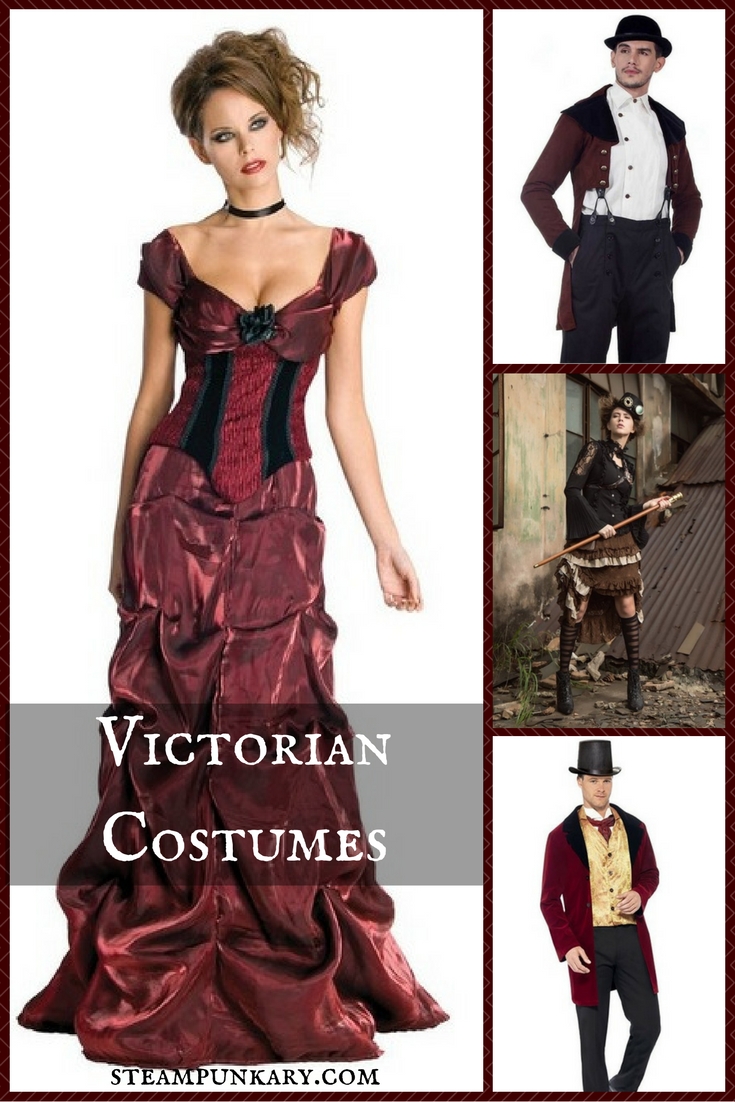 Victorian Costumes for Women, Men, and Teens Historic Period Costumes